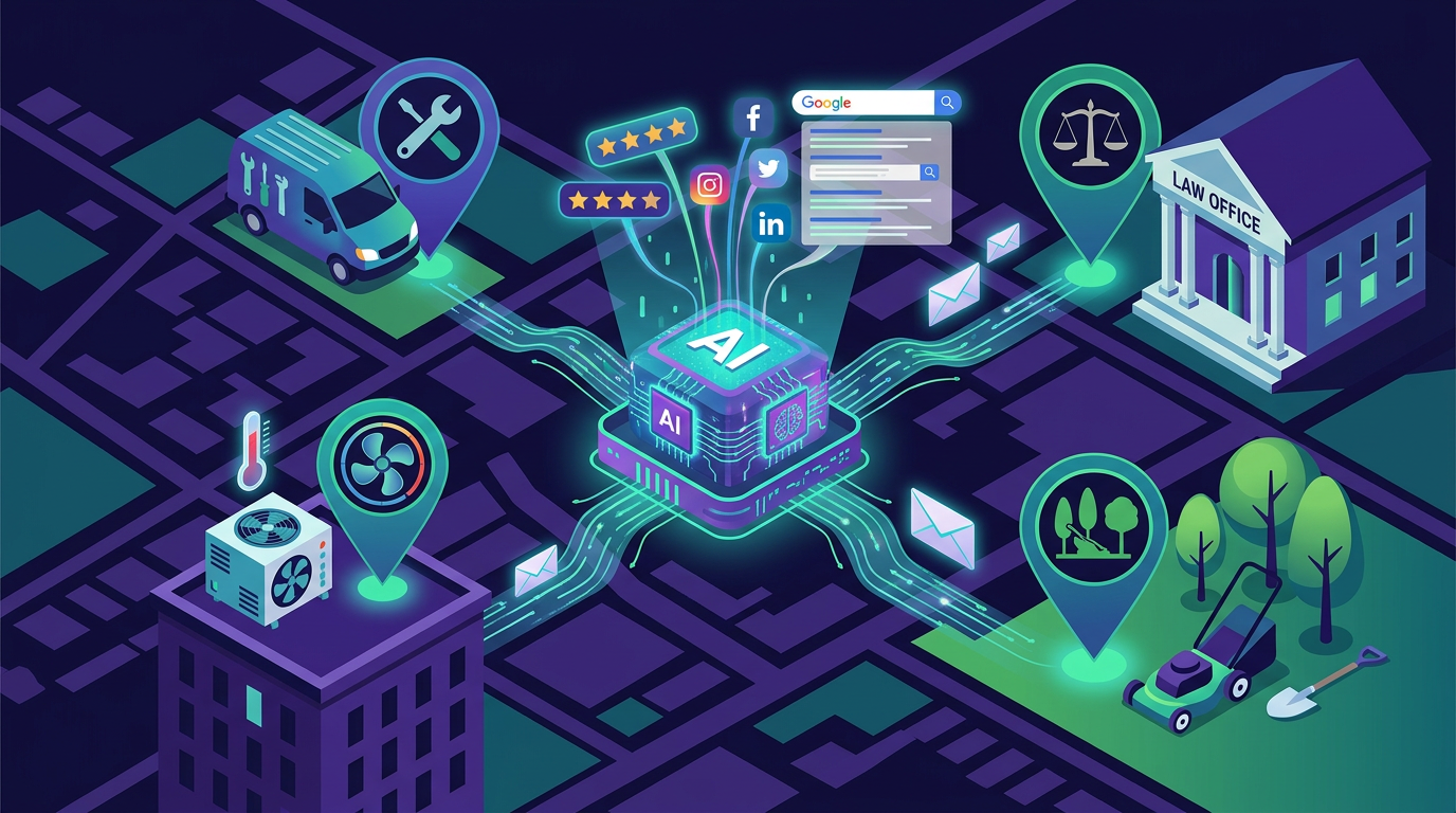 How Local Service Businesses Are Using AI to Dominate Their Market
