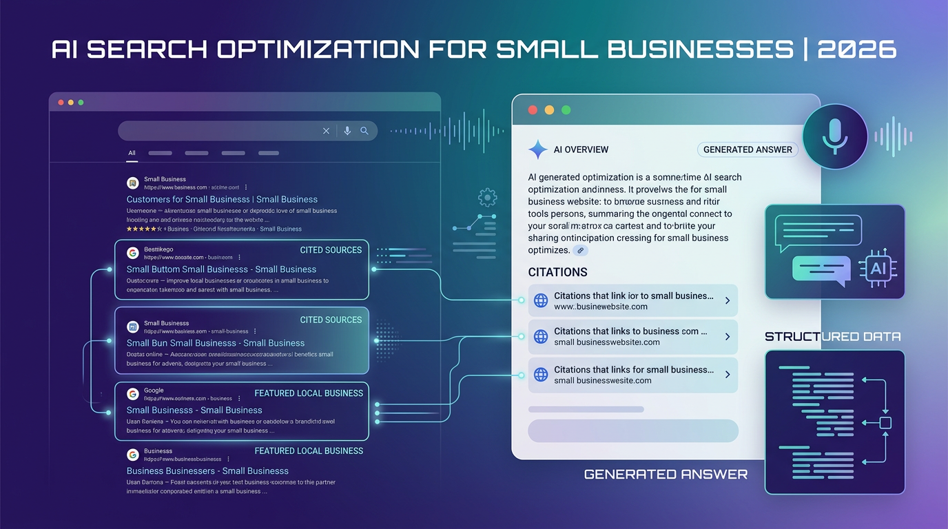 AI Search Optimization for Small Businesses: The 2026 Playbook